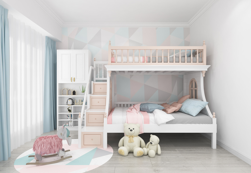 摄图网_501126334_北欧风儿童房卧室室内设计效果图（企业商用）.jpg